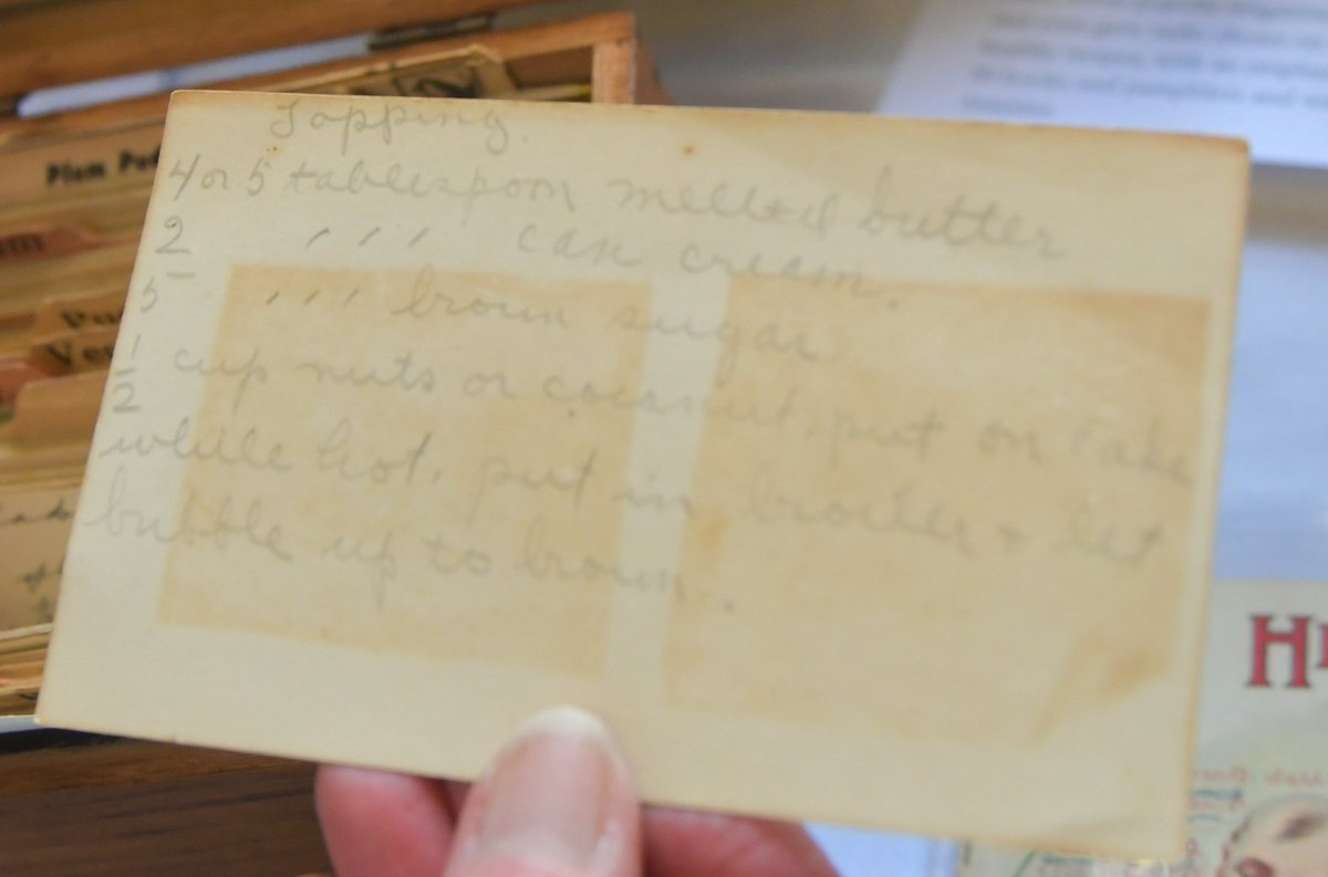 u_mspcoll's tweet photo. Enjoy this 1913 Fannie Farmer Recipe Cabinet from the #LongoneArchive for #WhatsCookingWednesday! Published commercially, our copy also includes some handwritten additions.
https://t.co/uTtjkSIUEf https://t.co/paWaK8d4ar