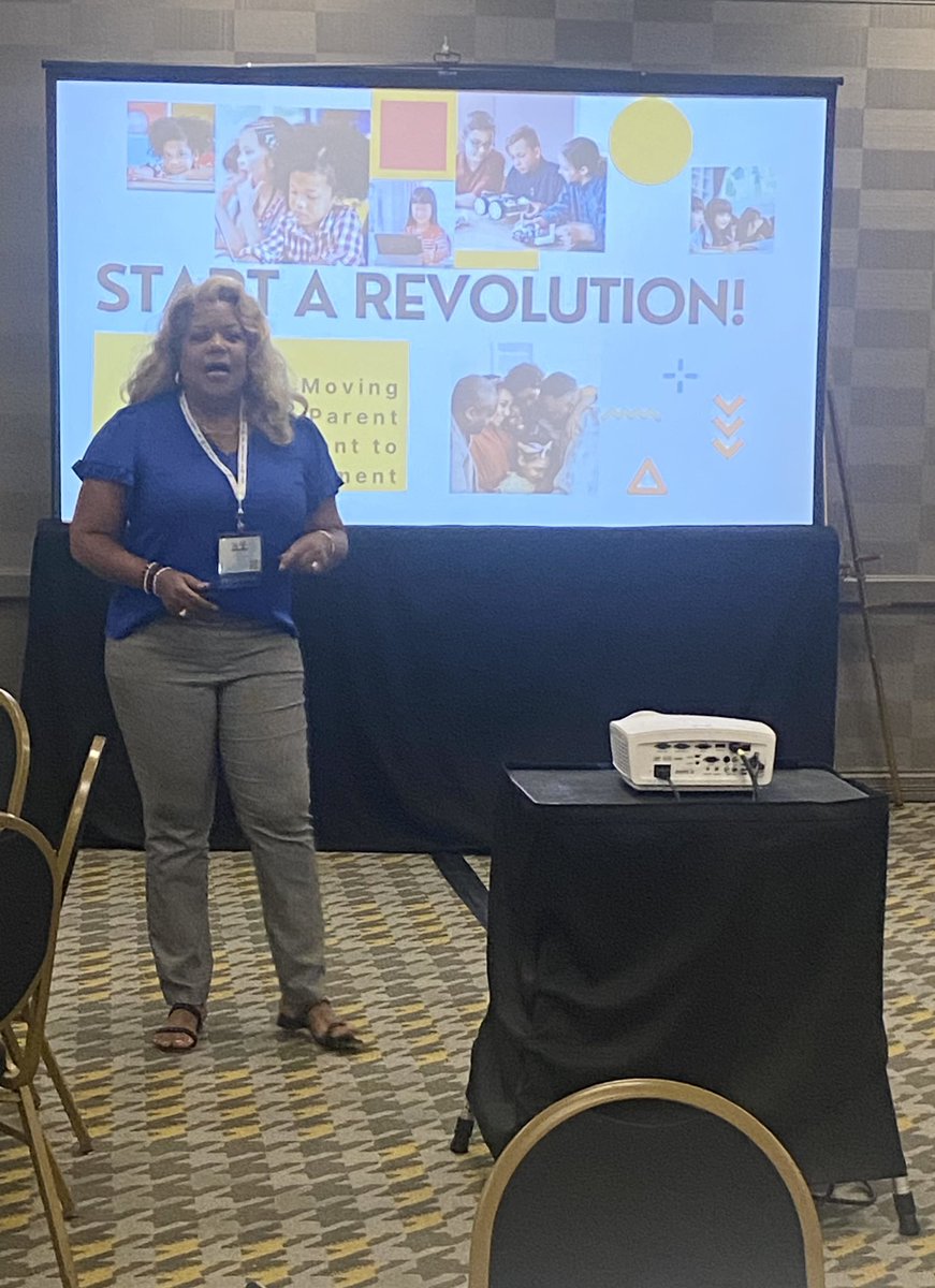 ExecDirBurba's tweet photo. Let’s start a revolution in JCPS Family Engagement! Thanks @jmwilson4 and @NCFL for changing beliefs and practices about what family engagement looks like, sounds like, and feels like in 2023! Two-way communication is key. @JCPSDL @JCPS_CAO https://t.co/SJWLOhfeVn