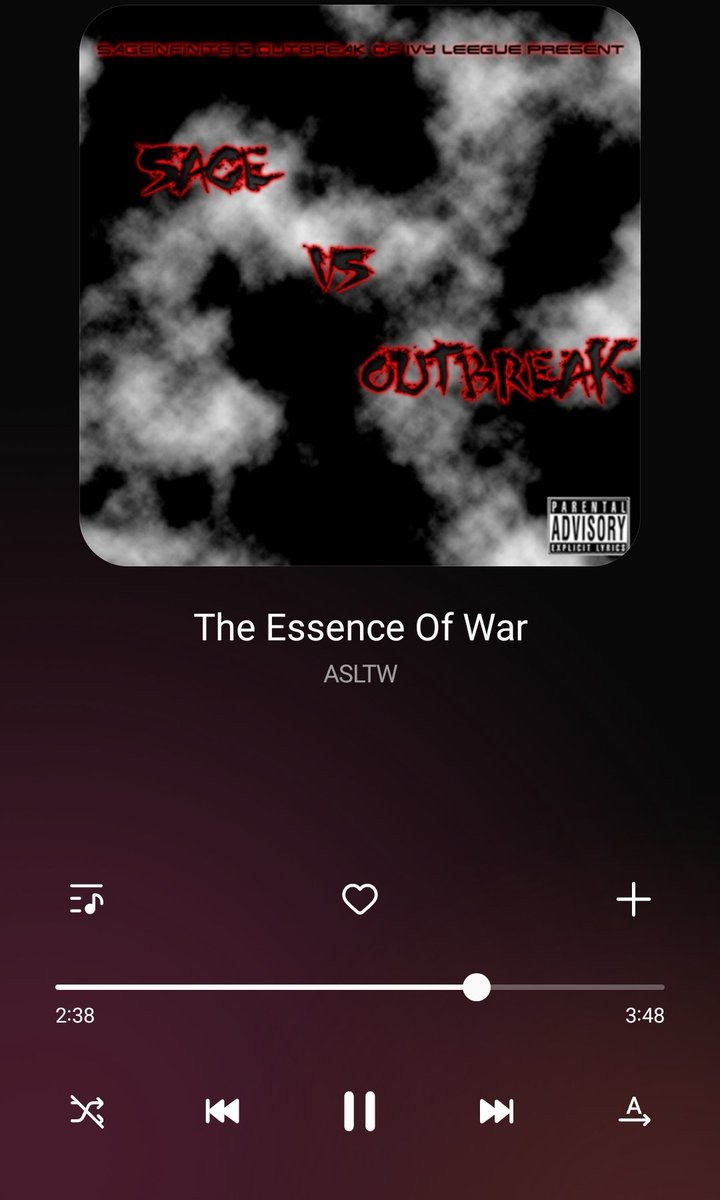 ASLTWOutbreak's tweet photo. Eye for an eye
yo you kill my man, I kill yo bitch
You kill my bitch, I kill your kid
Ain't enough years to fill your bid, when you dealing wit raw, hate nigga this the essence of war https://t.co/LScawYdn7W