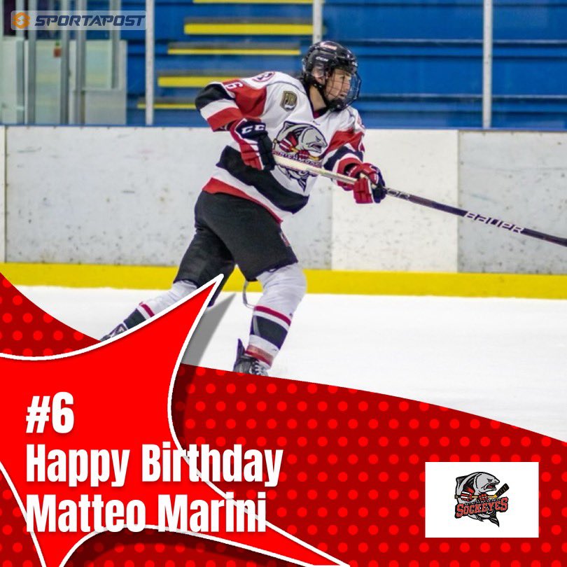 RSockeyes's tweet photo. Happy Birthday Matteo!

Have a great day! https://t.co/bL7aGeNXop