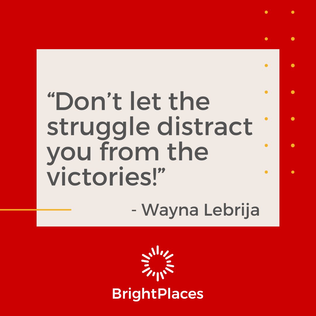 Today let’s celebrate the wins! Land a new client? Cleared a misunderstanding between colleagues? A team-building event was a huge hit? We want to hear about it!

Comment below your wins of the week!

#leadershipdevelopment #leadership #brightplaces #embedinclusion