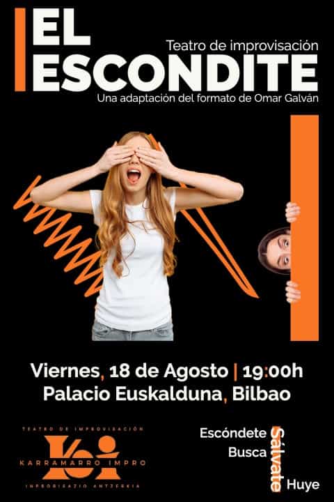 Calienta para la Semana Grande con nosotros, ven a pasarla bien en el #AurreaFest2023 

El 18 de Agosto con nosotros
En el Euskalduna <a href="/Euskalduna_eus/">Euskalduna Bilbao</a>
Por sólo 10€ 
¿Te vas a esconder? 

¡Ven y sálvanos!

🎟️ 🦀: euskalduna.eus/es/detalle/AF-… 🦀🎟️