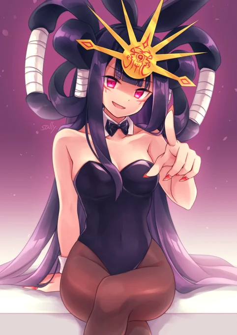 バニーの日だった!最後にバニー描いたの3年前だ!「塵へと帰れ」な卑弥呼さま #バニーの日 