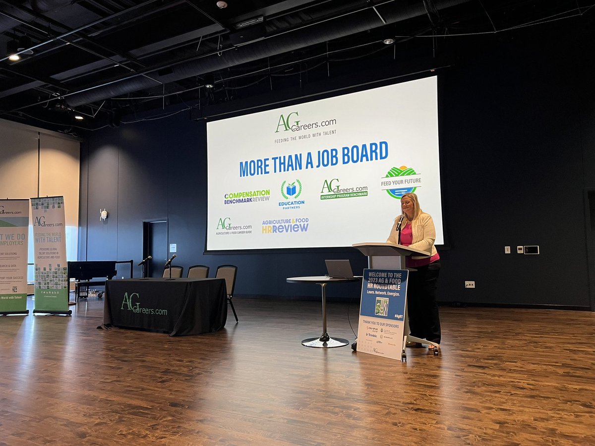 AgCareers's tweet photo. It’s takes a village to put together an event like the #AgRT. 

Thank you sponsors. 
Thank you organizing committee. 
Thank you https://t.co/ULmqk7DpyV team. 

#AgRT https://t.co/hkomjZWGC9