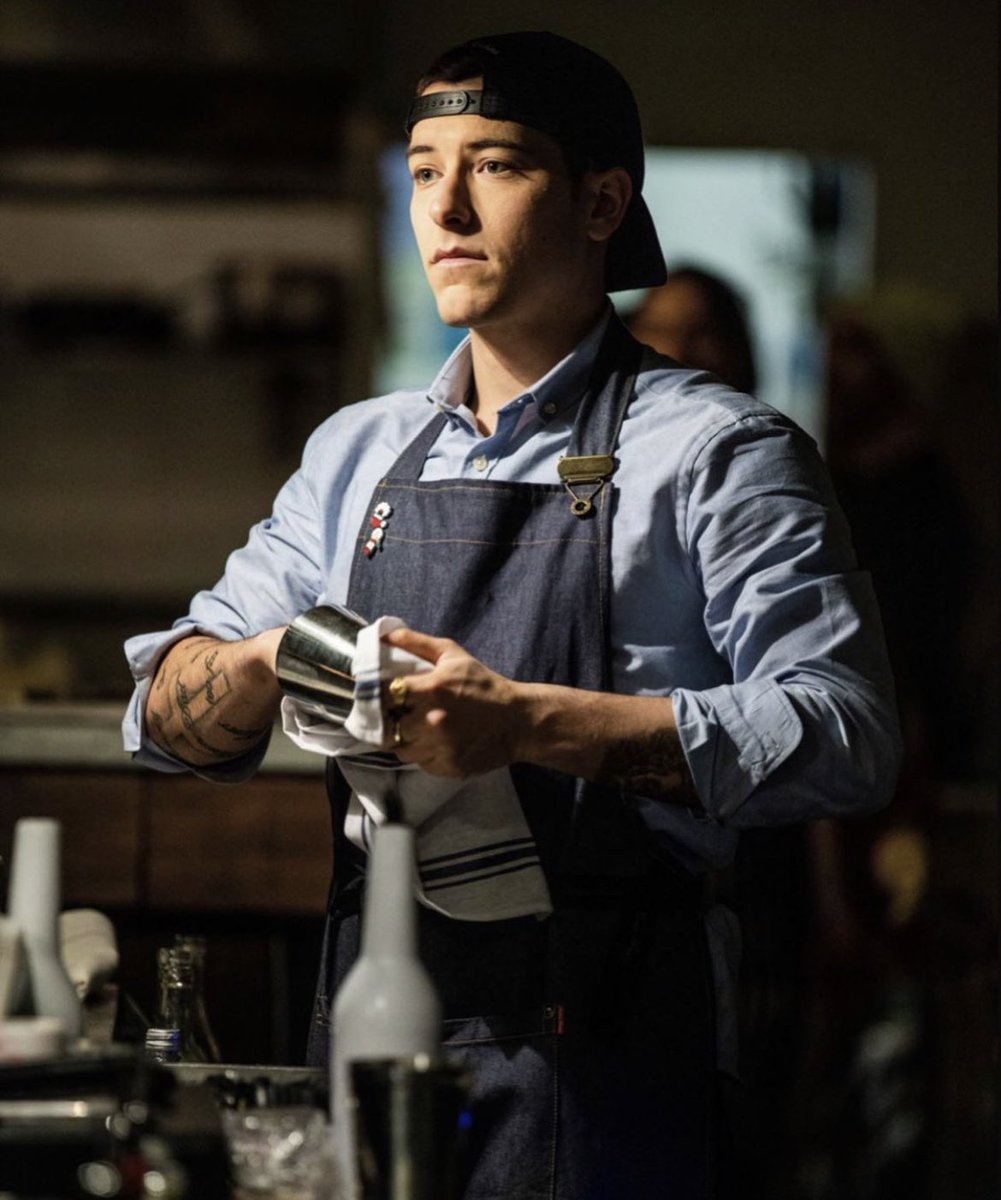 watched 'boiling point' last night for my baby taz skylar he was the cutest  most flirtatious bartender i love him he's gonna be a great sanji 🥹, image size:1001x1200