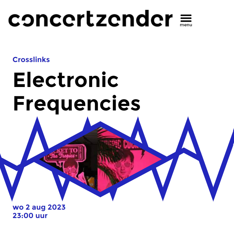 Vanavond om 23u op <a href="/Concertzender/">Concertzender</a> een tropische dj-set uit eigen archief, opgenomen in 2010(!), tijdens een van de legendarische NYE feesten van kunstenaarscollectief <a href="/PodiumWILLIE/">Podium WILLIE</a> in <a href="/Havenkwartier/">Havenkwartier</a> #Deventer. 

Tune in > concertzender.nl/programma/elec…