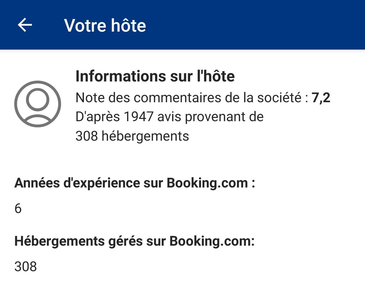 GitesHotes's tweet photo. Sur Booking il y a un simple hote qui proposent plus de 308 maisons et appartements...
Évidemment booking ne publie pas les informations le concernant...
Mais bizarrement quand il s'agit d'un particulier l'affichage de ses informations est obligatoire...
Deux poids deux mesures! https://t.co/iJtyMJ4EbA