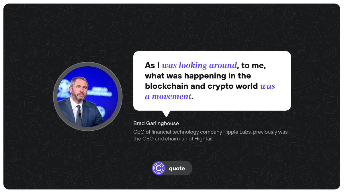Brad Garlinghouse about #crypto and #blockchain