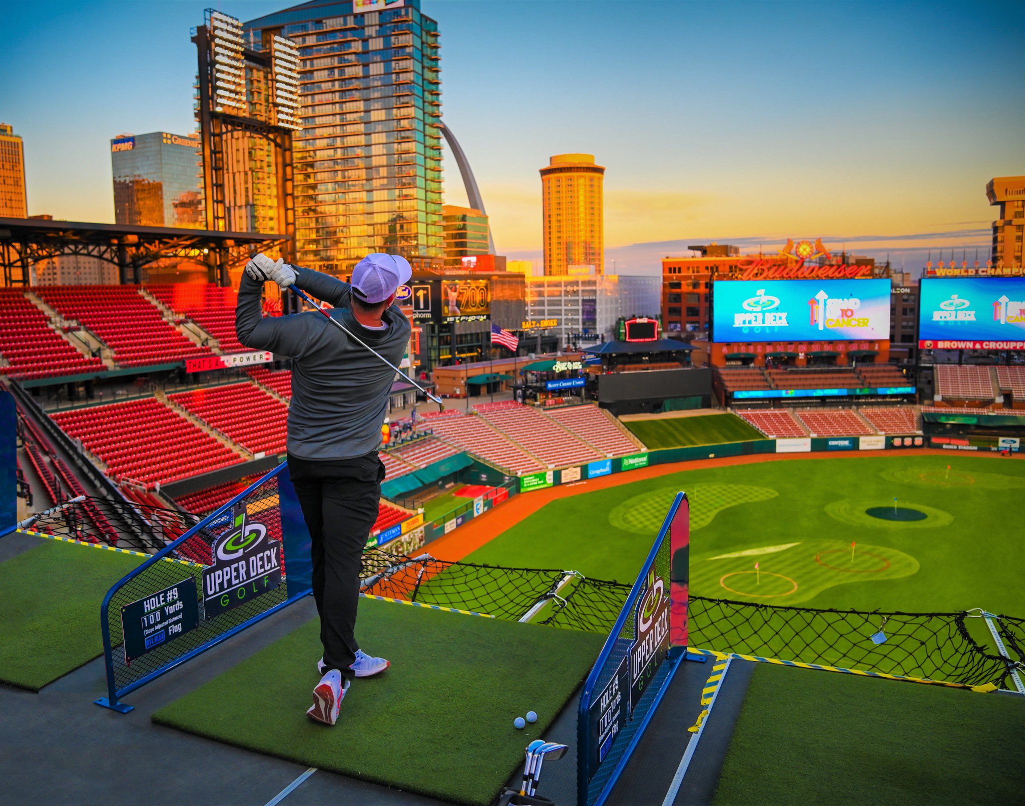 Upper Deck Golf returns to Busch Stadium in November