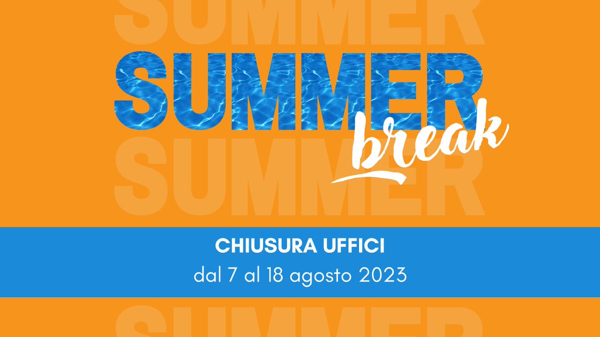 @EnergiaPrimaOeM vi augura buone vacanze!

Con l’occasione vi informiamo che i nostri uffici resteranno chiusi dal 7 al 18 #agosto incluso.

Le nostre attività riprenderanno lunedì 21 agosto 2023.

Qualche emergenza?

Contattaci ora 👇
📞 +39 087467618 - 📧 info@energiaprima.com