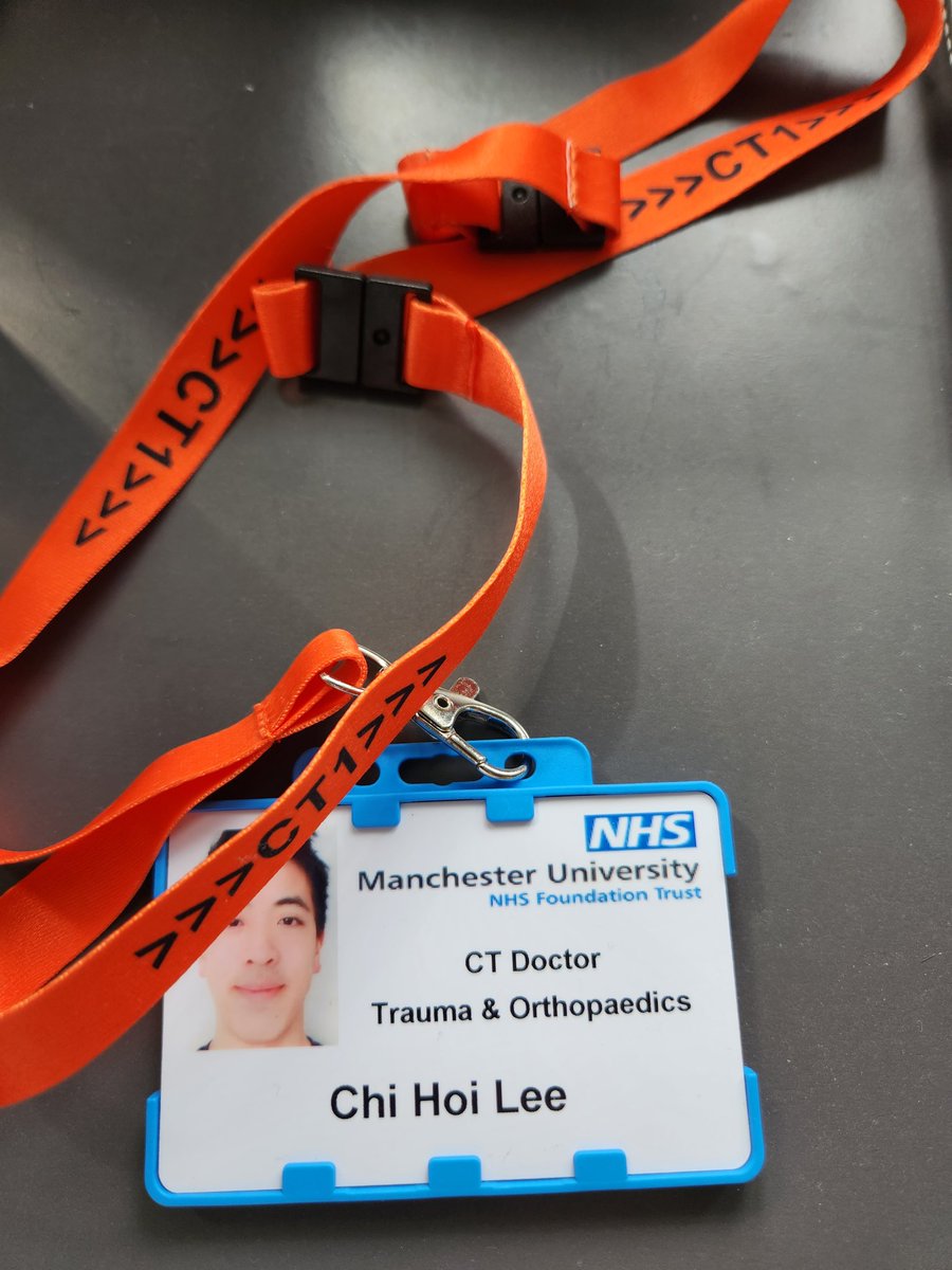 New lanyard!
Happy changeover day everyone and good luck to those starting new placements!
#coresurgicaltraining 
#changeover
