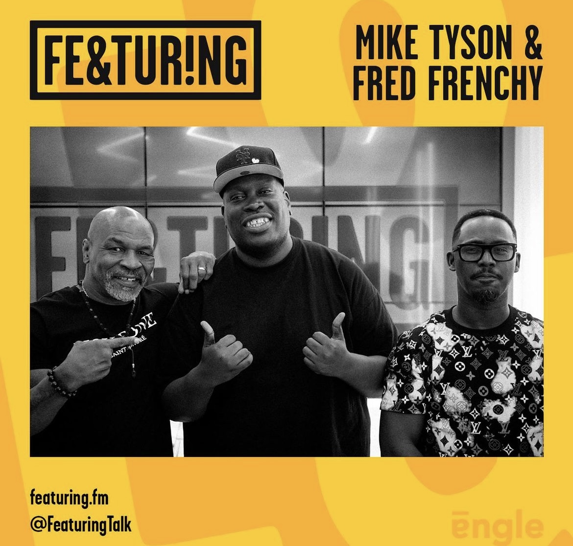"Catch me and my brother @fredfrenchy on @featuringtalk with @drivermc. 
I heard we're Number 1 in France. Tune in!"