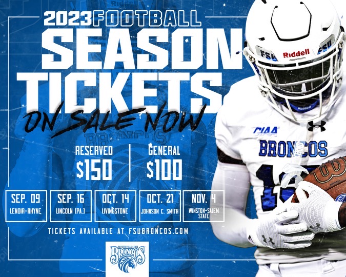Season tickets are still on sale!! Get yours today!! 🏈🎟 fsubroncos.com
