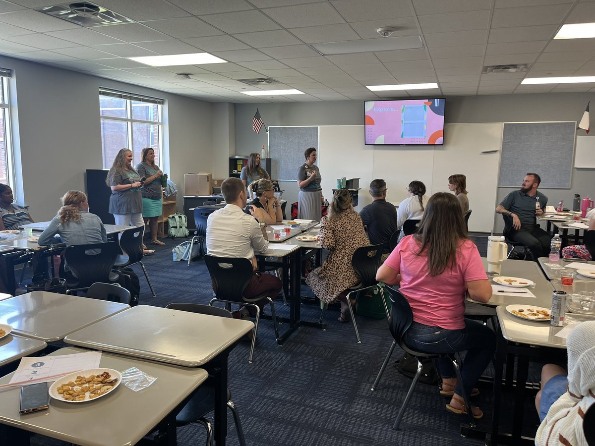 Fun times with new to NISD 3-5 math/science teachers. Hands on learning right off the bat!
<a href="/ksuarez28/">Princess Science (Kelly Suarez)</a> 
<a href="/stephesp7/">Dr. Stephanie Espinosa</a> 
<a href="/DrSunni/">Sunni Johnson</a> 
<a href="/NorthwestISD/">Northwest ISD</a>