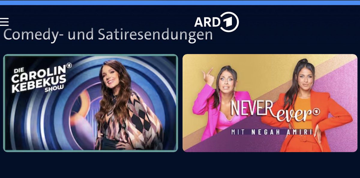 Ich kann mir gar nicht erklären, warum die Kollegin von Übermedien unneutrale Comedysendungen aus der ARD verteidigt, ihr vielleicht? 

Die Loyalität ist ihr allerdings hoch anzurechnen. 
#NegahAmiri