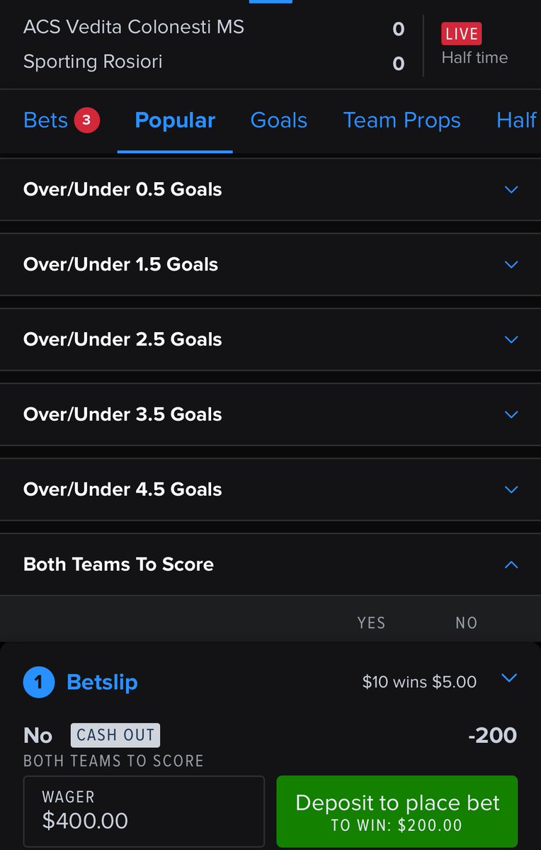 showtimebleu's tweet photo. Live Soccer Bet. Worth the juice. #Sportsbetting #Soccer #GamblingTwitter https://t.co/d9mSrxEtsV