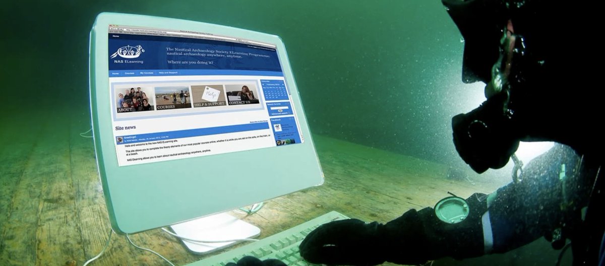 JoBrodie's tweet image. Love the pic on their e-learning page, lol. Also what an amazing find, particularly as I am about to write an article on photogrammetry and they have information about that. This is perfect, thank you :D
<a style="text-decoration: none;" rel="nofollow" target="_blank" href="https://www.nauticalarchaeologysociety.org/elearning">nauticalarchaeologysociety.org/elearning</a>