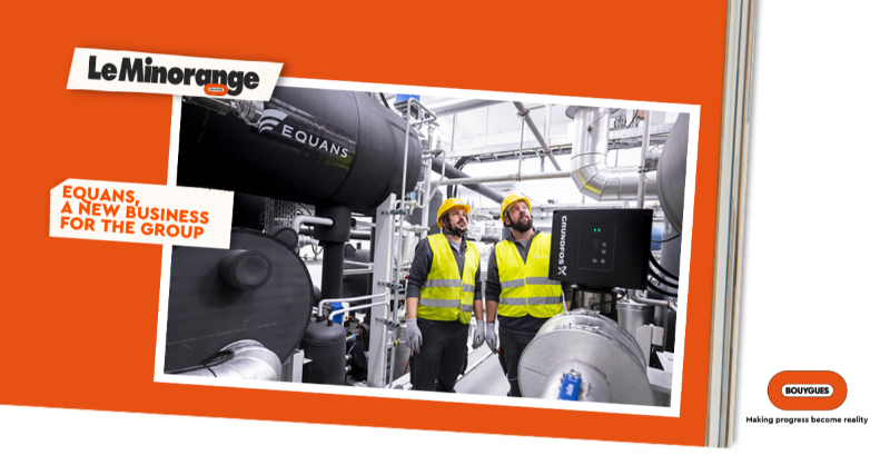 GroupeBouygues's tweet photo. [Spotted in the #Minorange 🧐]

With the purchase of Equans from Engie on 4 October 2022, Bouygues completed the largest acquisition in its history. 👇