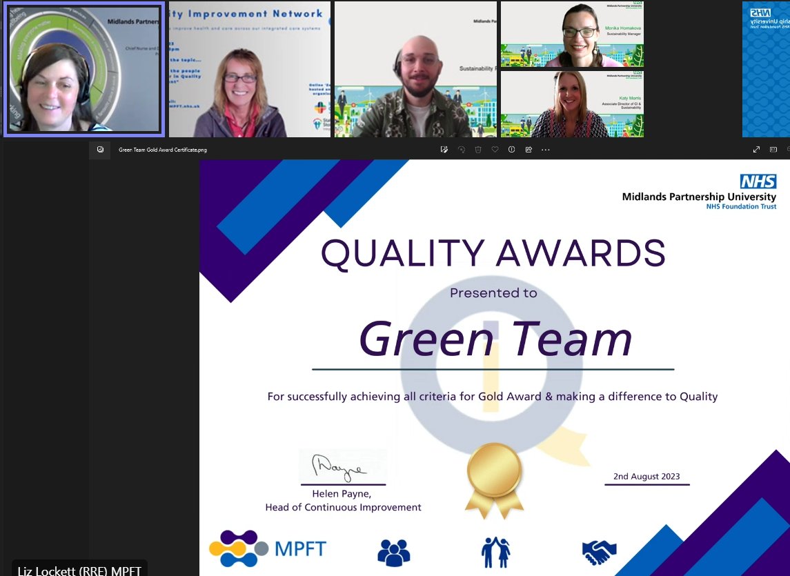 Congratulations to <a href="/GreenTeamMPFT/">Green Team MPFT</a> on their Gold Quality Award!👏

It was great to hear about all of their hard work and have the certificate presented by <a href="/LizLockett1/">Liz Lockett</a> 

Amazing work, team! 🤩