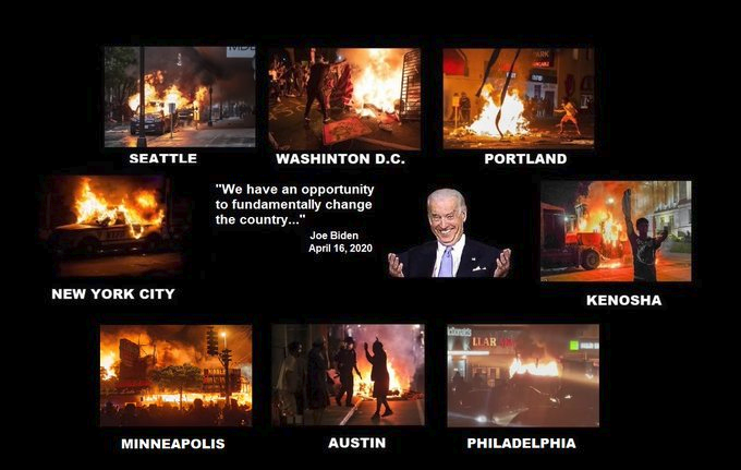 Where was the Insurrection Act  when Democrats were cheering on the destruction of American cities?#InsurrectionAct