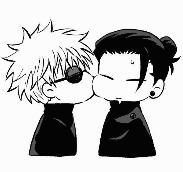 Siham60823772's tweet photo. One kiss 

#夏五 #satosugu https://t.co/xIrTWOpSHP