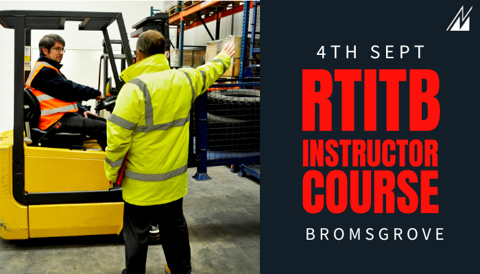 Would you like to become a fully qualified forklift instructor? The last few spaces on our <a href="/RTITB/">RTITB</a> Instructor Course beginning in Bromsgrove on 4th September can be booked today.

For further details or alternative course dates, please visit: okt.to/GRAXcD