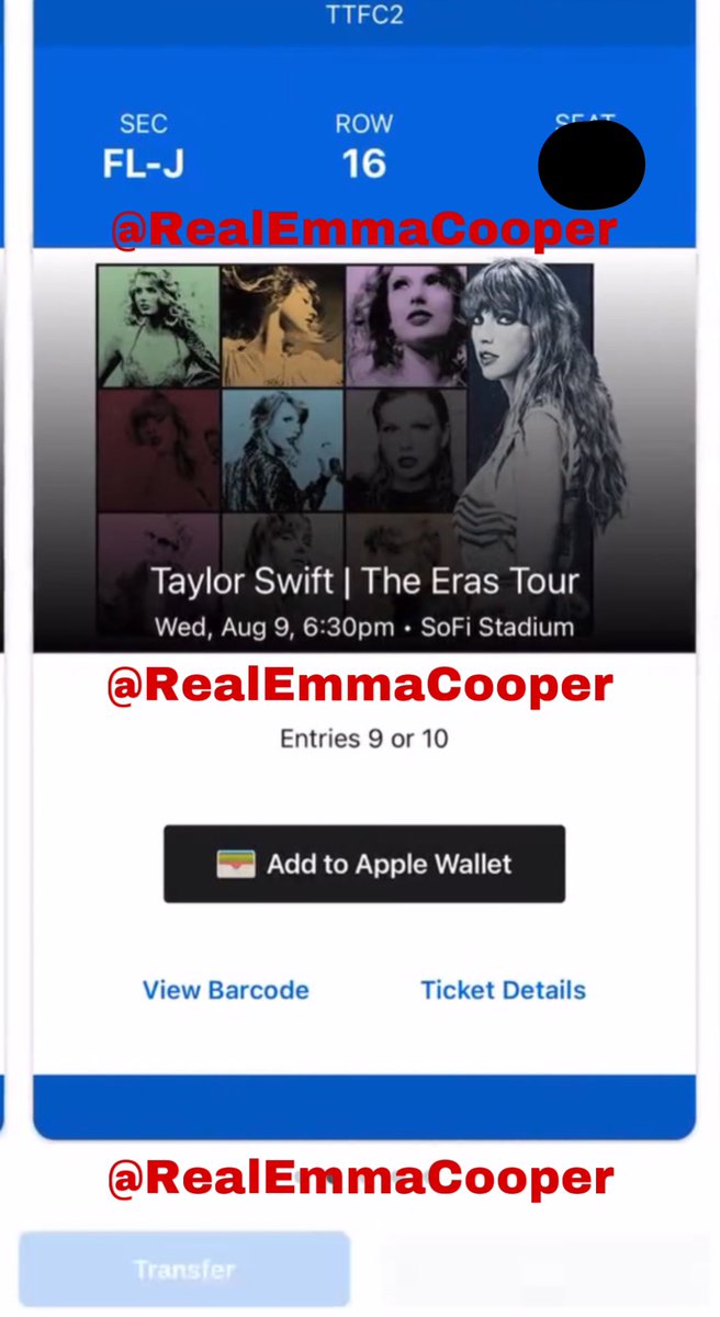 Eras Tour Resell tweet media