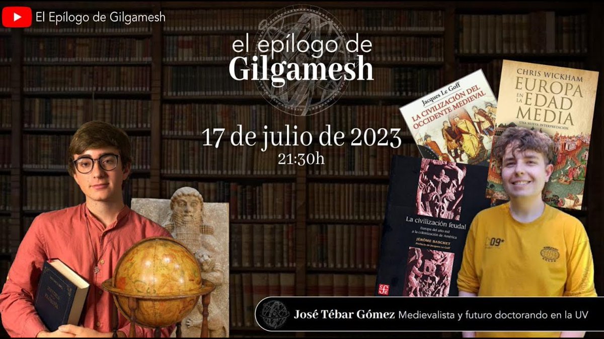 📺 Ya puedes disfrutar de un NUEVO EPISODIO de El Epílogo de Gilgamesh en SHOWTIME TV+ en el que <a href="/miguelpm_04/">Miguel Palma 🌹📖🕊</a> entrevista a @SeosaidhCerim (Medievalista y futuro doctorando en la Universidad de Valencia)

▶️ Lo puedes ver GRATIS y cuando quieras AQUÍ: plus.showtimetvesp.com/programas/el-e…