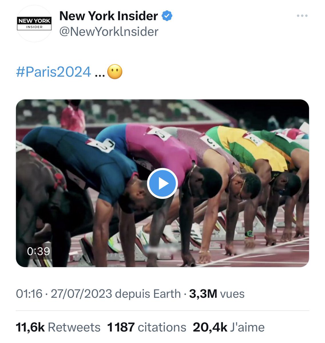 H_Miser's tweet image. Je serais une puissance étrangère qui cherche à faire de l’ingérence sur les JO à venir que je ne m’y prendrais pas autrement. 

Twitter blue (bravo Elmo)
Handle Typosquatté (L à la place d’un i)
Usage de marque proche de comptes de confiance (NewYork qqch)
Compte sûrt recyclé