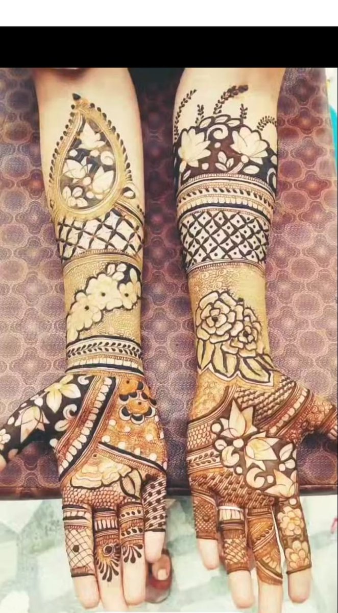 AdarshMehandi's tweet photo. ✍️Whether you are looking for contemporary or traditional Indian mehandi styles, the artists can create the patterns of your choice according to your bridal outfit.❤️🙏🏻🙏🏻
.
.
Call Now👉+916398466329 
.
.
#bridalmehendi #mehendi 
Do like and follow ,, stay with my page thank you🥰 https://t.co/TgXBMWl0bv