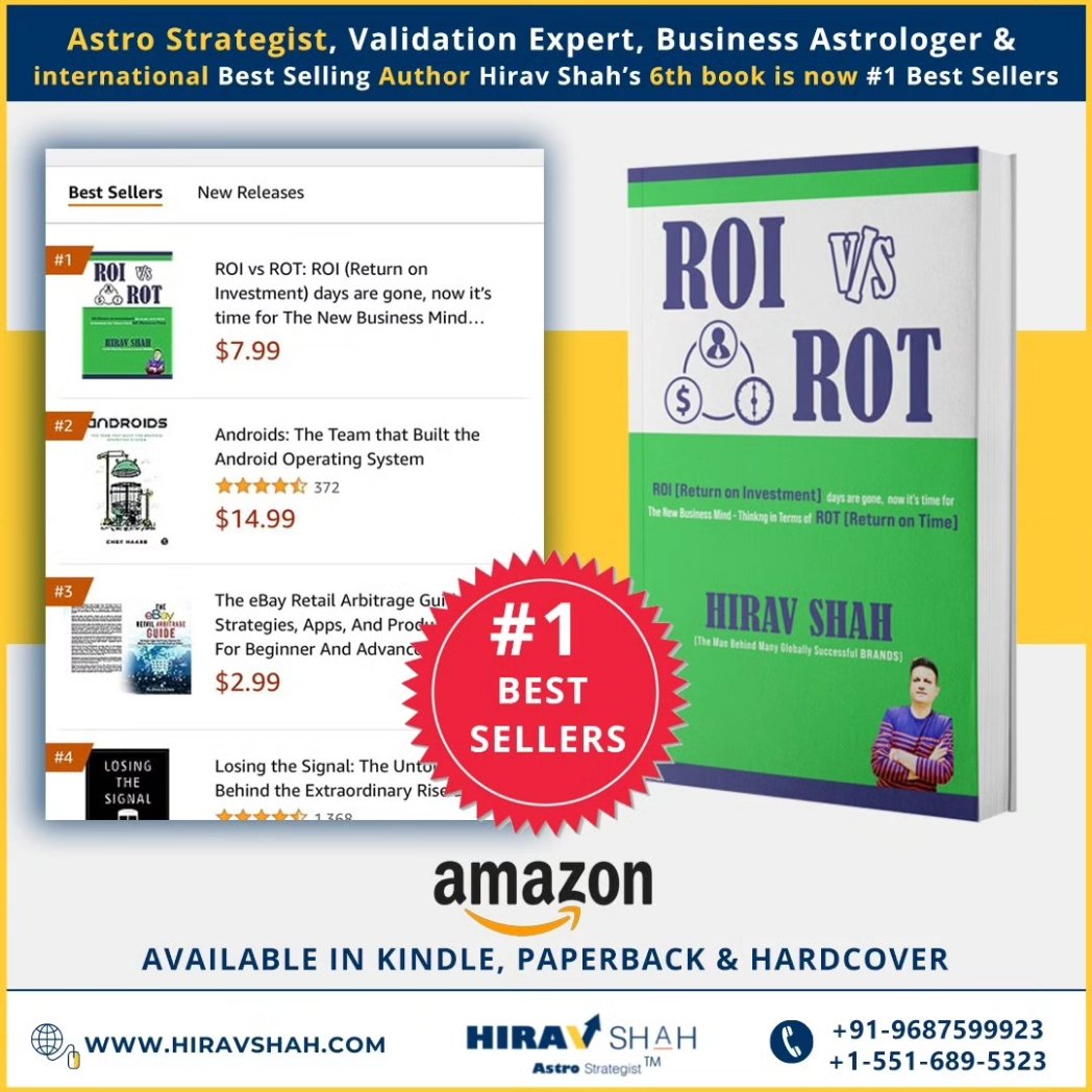 HiravShah's tweet photo. Dream come true to become the #1 Best Selling Author

Thrilled beyond words to share this incredible moment with all of you! 

Thank you to each and every one of you who made this possible through your love and support 🙏

Grab your copy now on Amazon: https://t.co/xcKmM2IZa8 https://t.co/bvl3fBFR8j