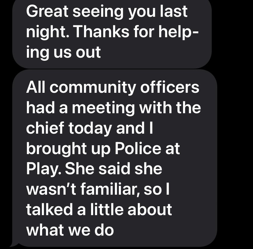 play_police's tweet photo. It really feels good to know people have your back…. https://t.co/uTAS6jcLyp