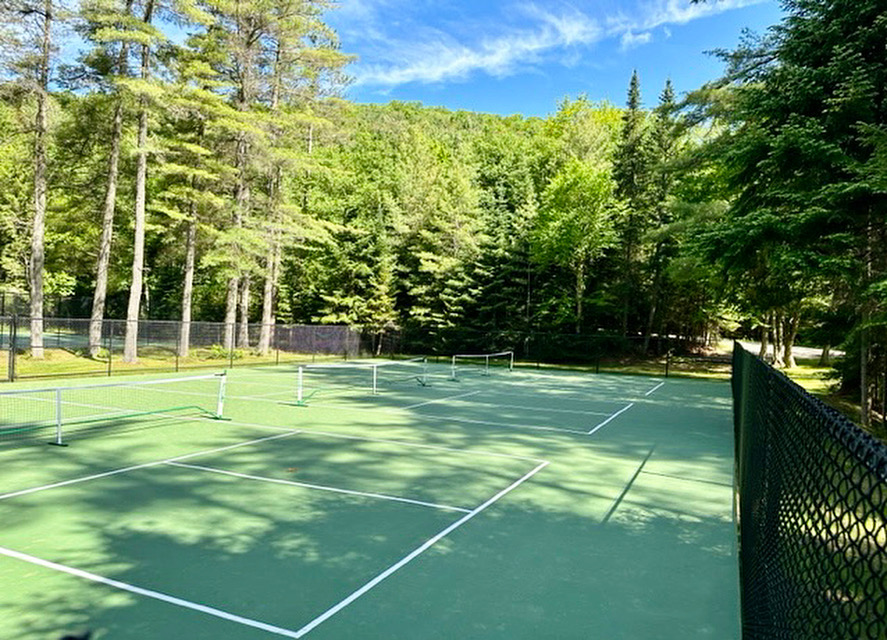 With the meteoric rise in popularity of pickleball and per our repeat guests’ requests, we have added not 1, not 2...but 3 new, exclusive #pickleball courts this year at our private Great Camp. #adirondacks #LuxuryTravel #jetset #privatetravel #travel #familytravel #adks #ispyny