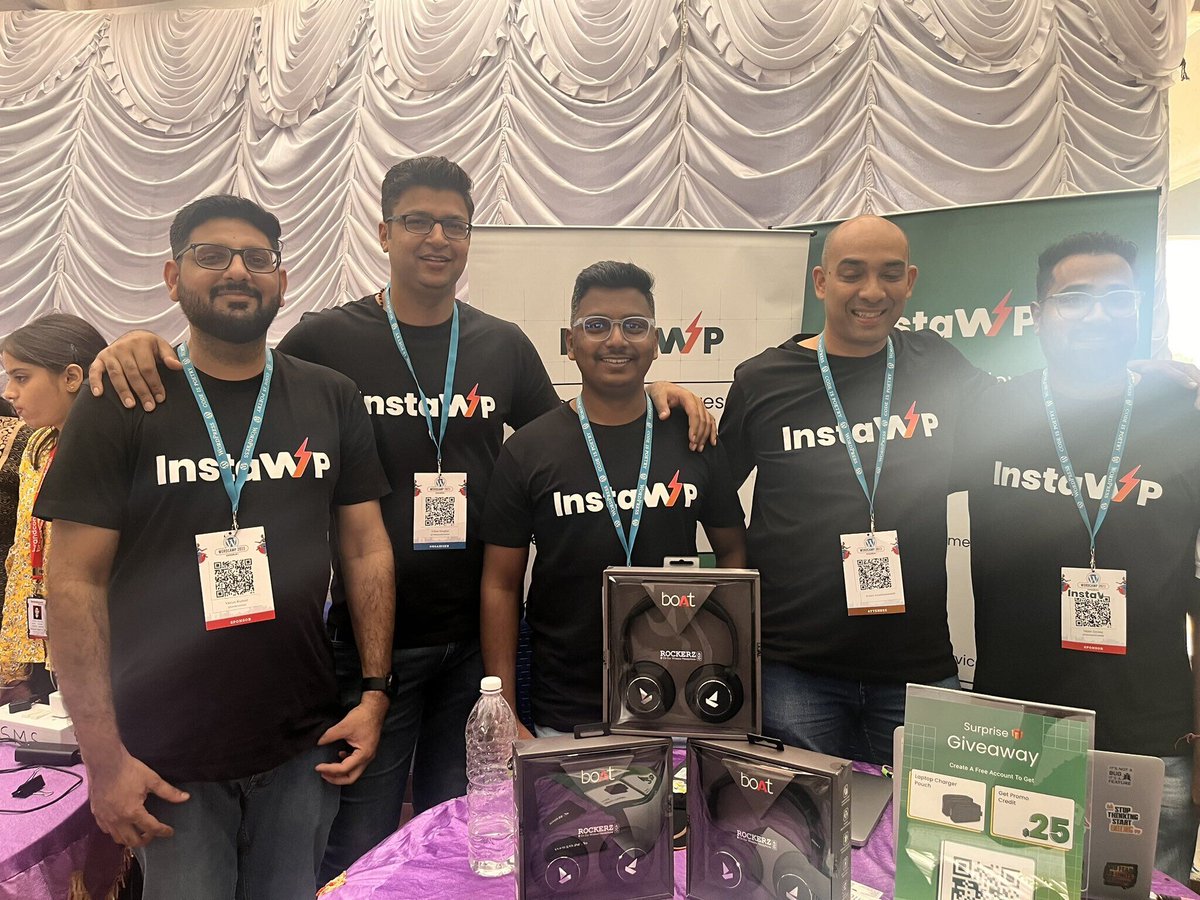insta_wp's tweet photo. So grateful we had the chance to be part of #WCBLR

How was your WordCamp Bengaluru? https://t.co/plgSIhKRjp