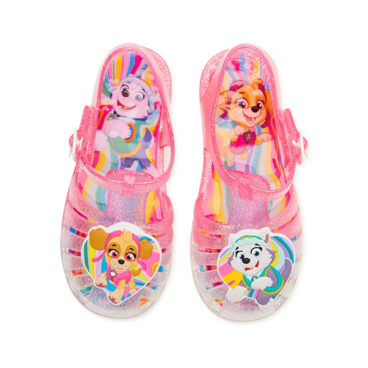 Perfect for a warm spring or #summer day of #play, these adorable jelly #sandals feature her favorite characters from Nickelodeon’s Paw Patrol, Sky and Everest. Was $18.99, Now $9.22 shopstyle.it/l/bZvMj #jellysandles #girlssandles #pawpatrol #sale #ad