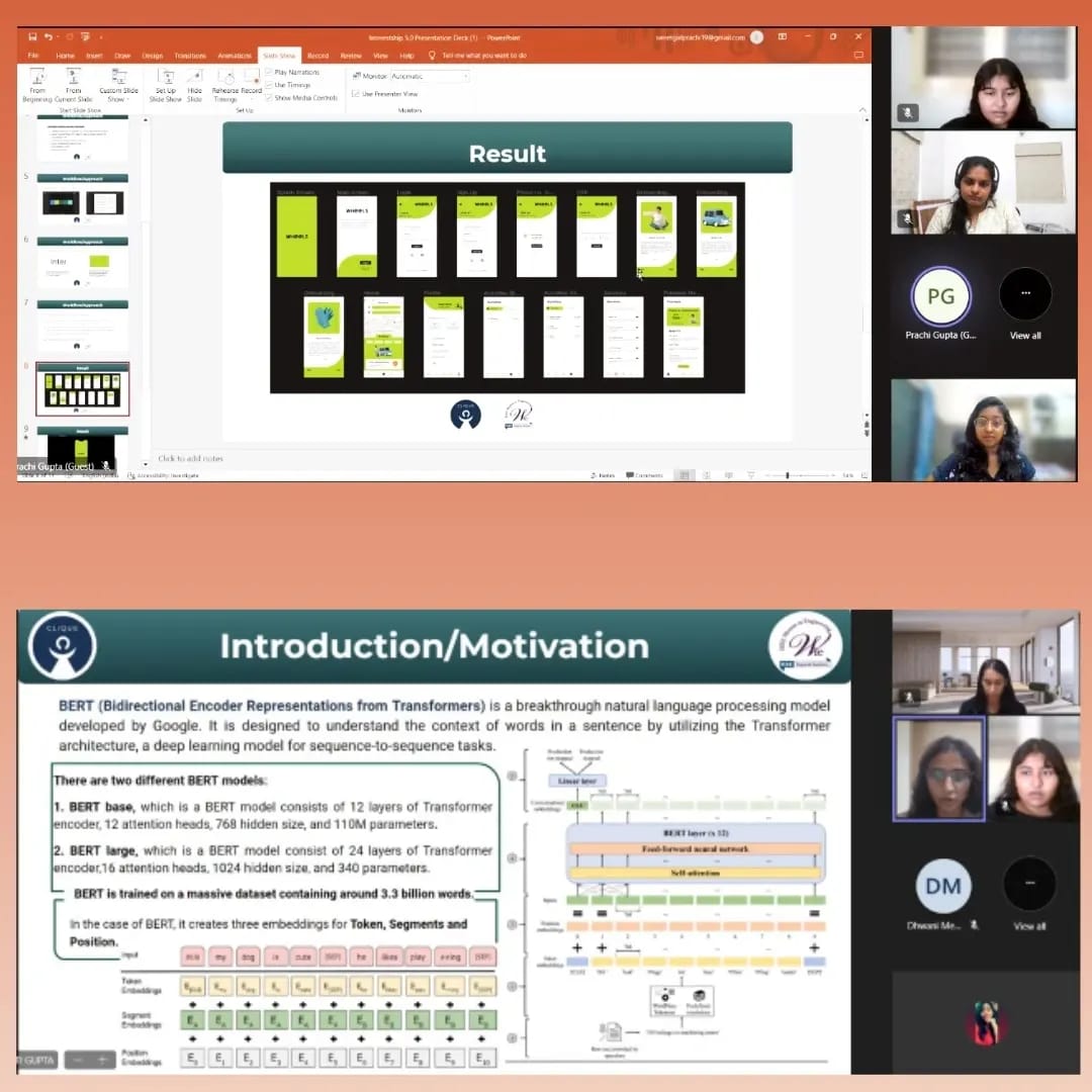 The whirlwind 6-week #interestship 5.0 program felt like a flash, but its #grandfinale, the #project fair hosted by #Clique and #WIEIEEEGujarat Section on July 30, 2023, was unforgettable🚀
Each #team showcased their incredible projects and shared their ambitious future goals. 📈