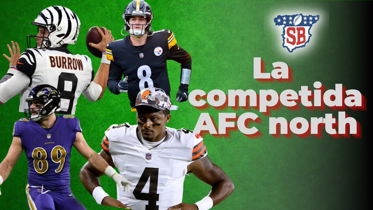 💥 𝐏𝐫𝐞𝐯𝐢𝐚 𝐀𝐅𝐂 𝐍𝐨𝐫𝐭𝐞💥

<a href="/YayoRocha11/">Yayo Rocha</a> 👦🏻
<a href="/imaisterrena/">Iñigo Maisterrena</a> 🧔🏻‍♂️

📺 𝐏𝐫𝐞𝐬𝐞𝐧𝐭𝐚𝐧:

¿La división más competida?
youtu.be/UpYVLU766s8
.
#Herewego #RuleTheJungle #DawgPound  #Ravensflock