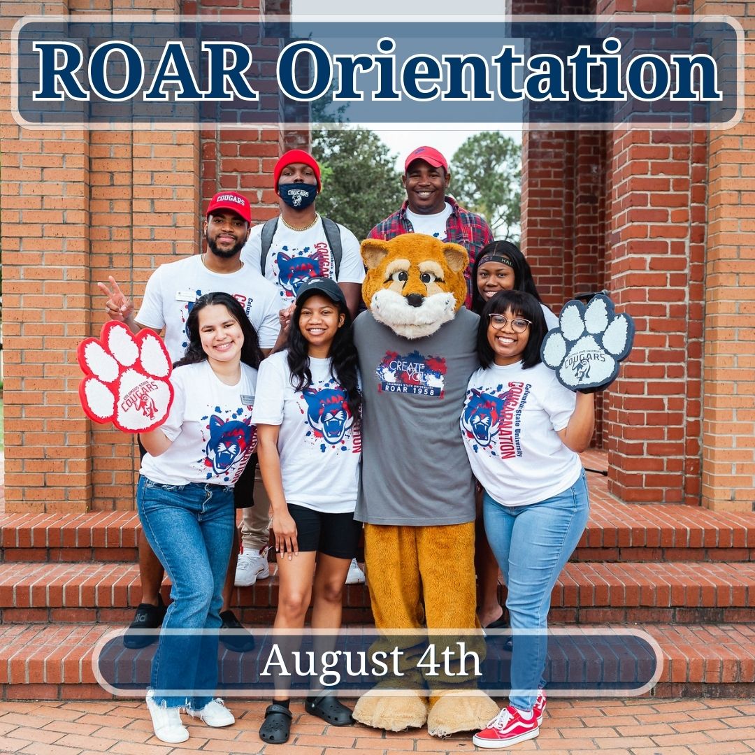 Admissions_CSU's tweet photo. Our last ROAR Orientation for fall 2023 is this Friday (August 4th)! Make sure to check your email for any updates! 

We can't wait to see you there! #roarorientation 🐾🐾 https://t.co/ez7sIRIK0n