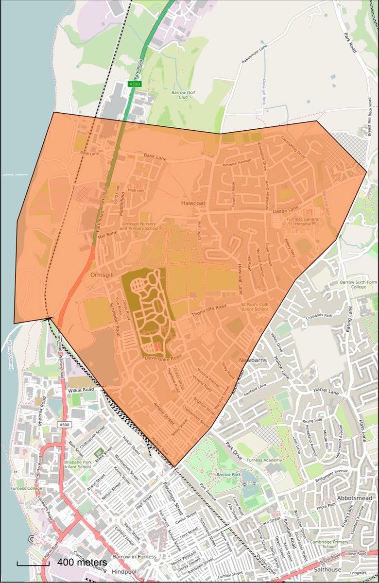 furnesspolice's tweet photo. Residents of #Ormsgill #Parkside #Hawcoat.
If you have any ongoing neighbourhood problems in your area (Please see map) and would like the Police to consider them, or meet the Police to discuss; Please fill out the linked survey within 2 weeks: - https://t.co/UahurKOLbq https://t.co/WOo2MwORoy