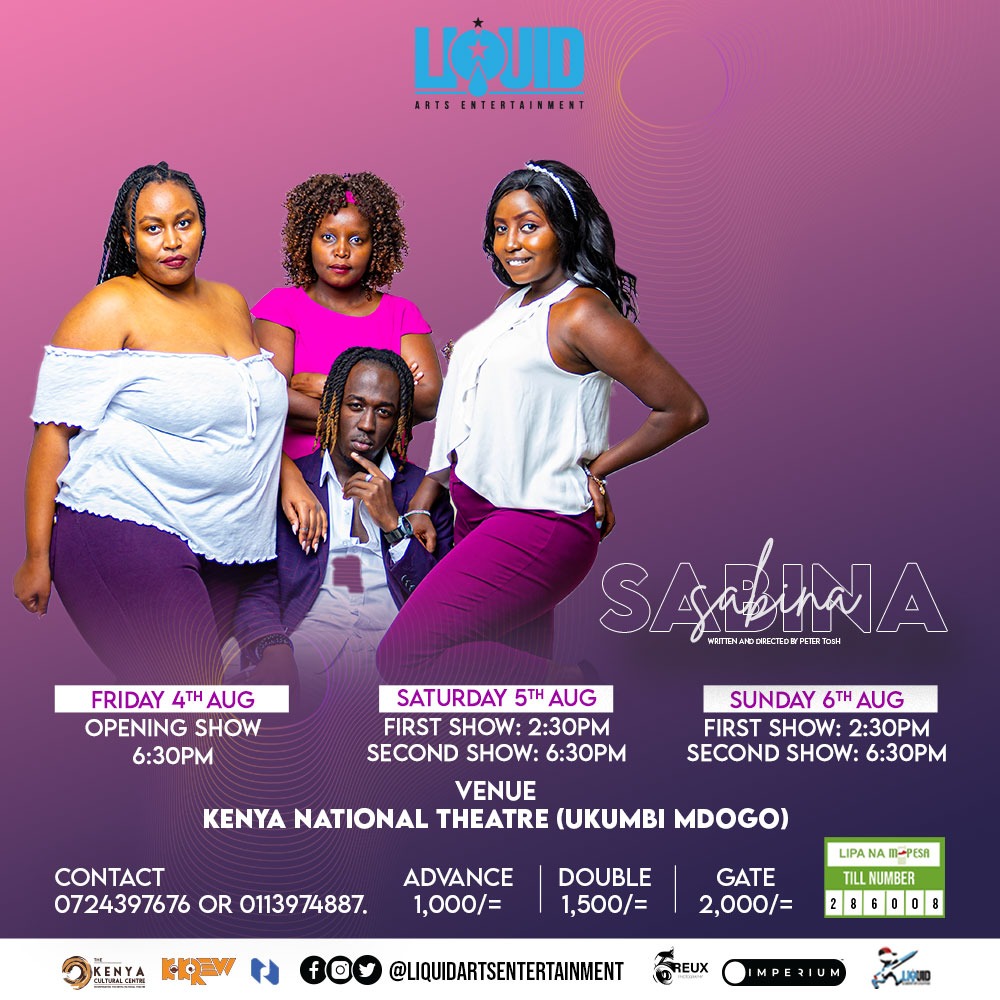 ney_wanjiru's tweet photo. One day to go for our SABINA show to start 🤩🥳 Have you booked your ticket yet?? If not it's not too late to purchase. https://t.co/9minpKIpCx