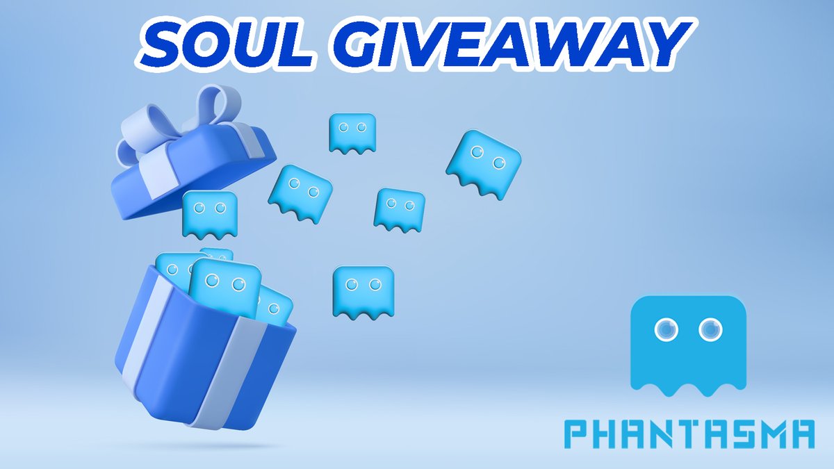 GMRadford1's tweet photo. New SOUL giveaway starts today after last weeks was won. 500 in the pot to start. Just like and retweet this, this week follow me and @scottgallagher5, drop your #Phantasma wallet address and use the $SOUL tag. Every entry has a rollover entry. Closes 8th August. Good luck! https://t.co/bctnS27zNh