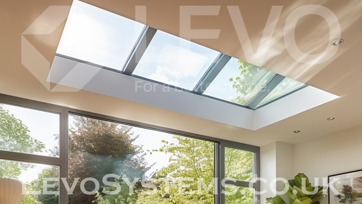 Turn your property renovation dreams into reality with the help of our lantern roofs and skylights, designed to bring light and elegance to your home. #LevoSystems #LetThereBeLight #SleekDesign #RenovationGoals #Skylights #LanternRoofs #GlassRoofs #FlatRoofs #ForABetterHome