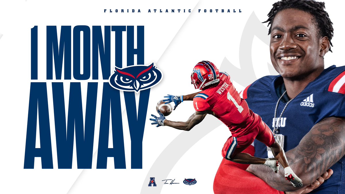 We’re ONE month away, get your tickets now‼️ 🎟 am.ticketmaster.com/fau/buy #TriCountyTakeover #WinningInParadise