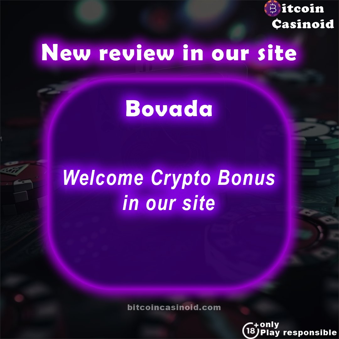 bitcoincasinoid's tweet photo. 🎉 Exciting news! Bovada 🎲 has just been added to our review site. This online platform has been making waves 🌊 in the online gaming world 🌎.   

🎁Full Review in site🔥https://t.co/BPyy50KRkL
#Bovada #OnlineGaming #GambleResponsibly https://t.co/tvGsUskToO