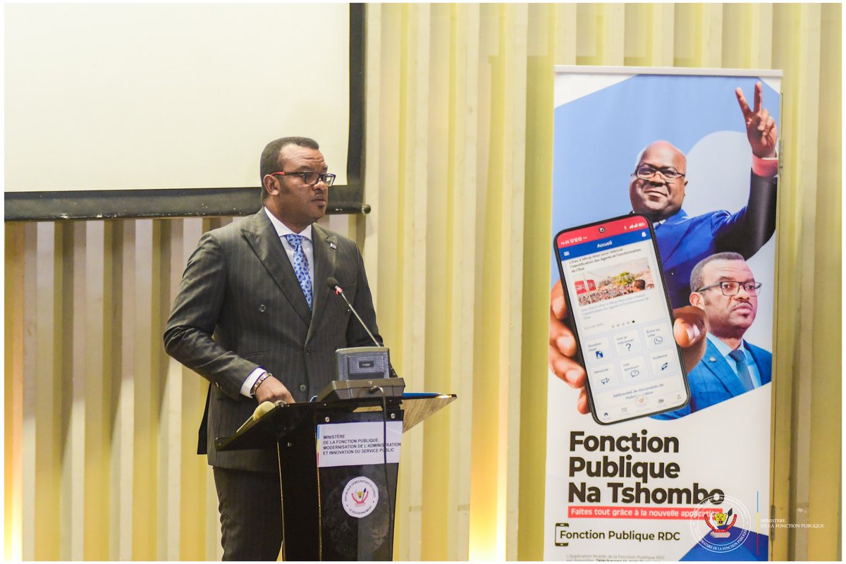 FPubliqueRDC's tweet photo. 📢 Bonne nouvelle pour tous les fonctionnaires et citoyens de la RDC !🇨🇩 Fonction Publique Na Tshombo est désormais disponible sur l'App Store 

📱 via le lien https://t.co/7k09MtWtFJ

@LihauEbua @BosekoBob @dany_kab @lilembu_pierre https://t.co/aBGt7zi5K9