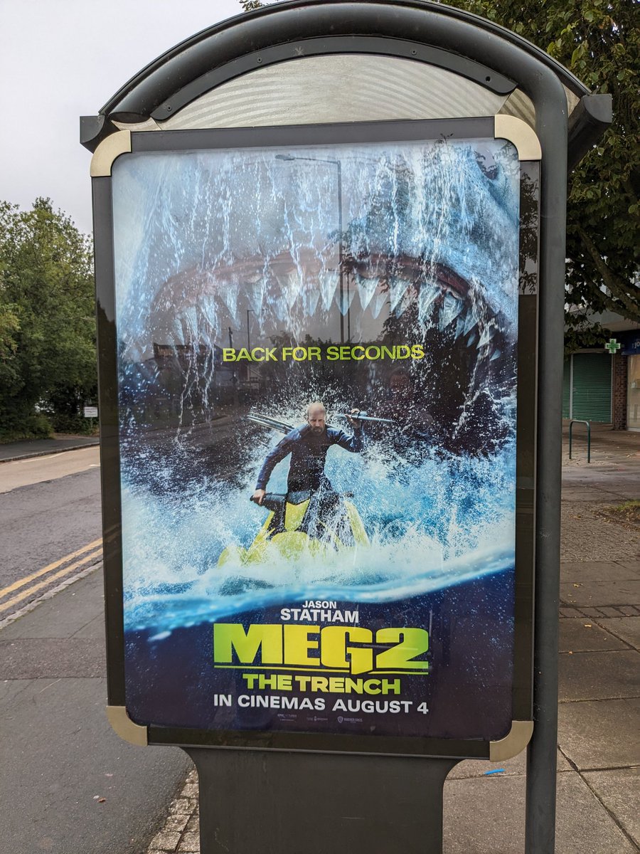 Someone's put "create the most Jason Statham film poster ever" into Canva