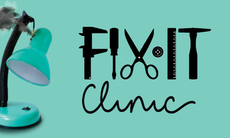 DVRecycling's tweet photo. Do you have a beloved item at home that needs to be fixed? If so, please join us on Oct. 21 at the Pleasant Hill Library from noon - 3 for a fix-it clinic! Three small items can be brought in to be repaired or mended with free guided assistance being provided. https://t.co/pTrFgoRNci