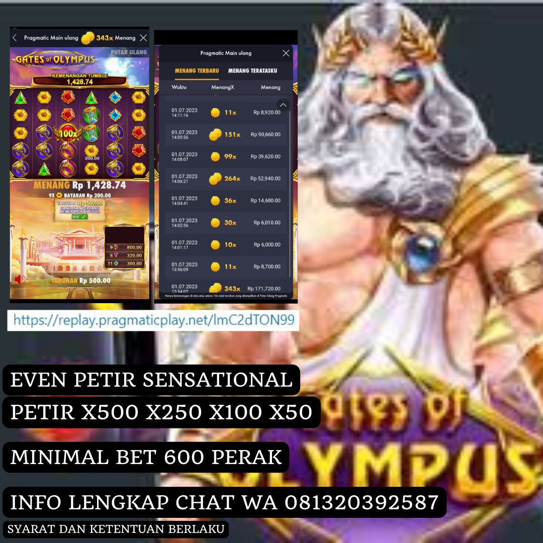 LogikaPrediksi's tweet photo. ⚡ Event KLAIM PETIR Sensational ⚡
INFO EVENT LANJUT KE WHATSAPP Link WA: https://t.co/J7maNGnN3F
#fyp #viral #trending #slotgacor #slotgacorhariini #antirungkad #motogp #infoloker #slot #maniac #win #princess #jeus #pragmaticplay #prediksitogel #togelhariini https://t.co/fTFopwaYMf