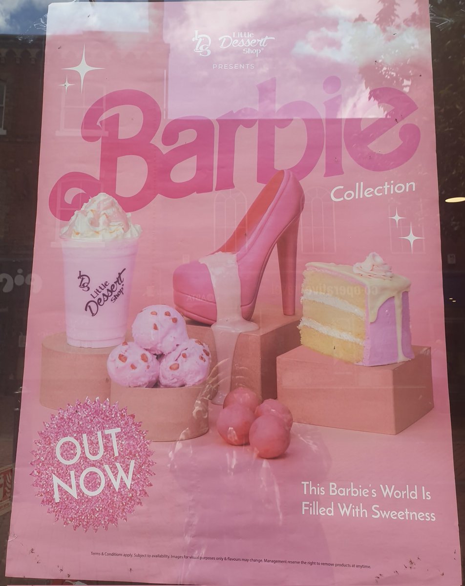 Hiya Barbie fans 👋 I highly recommend going to a place called Little Dessert Shop #BarbieMovie