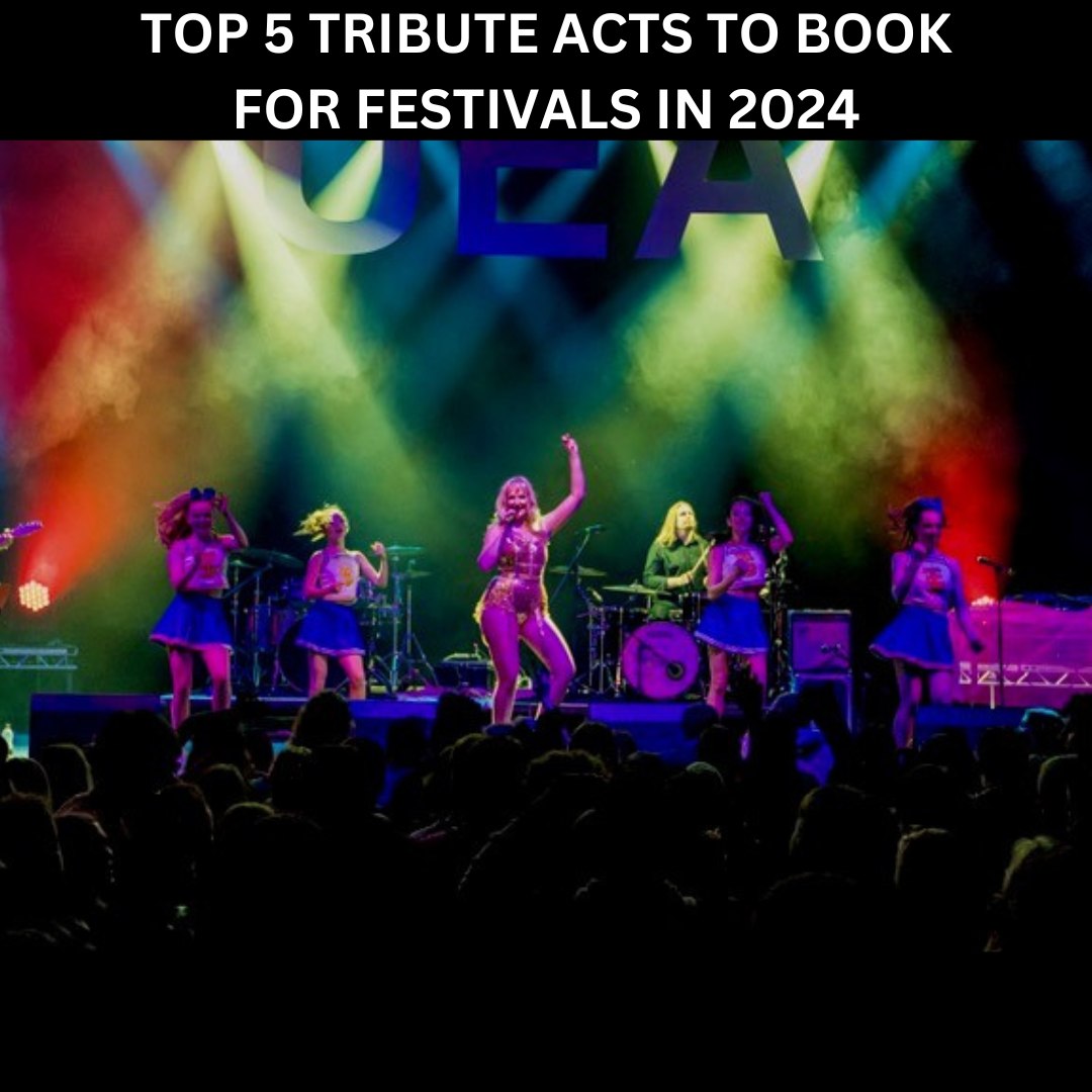 Looking for some fresh entertainment ideas for next year? Check out our top 5 tribute acts to book for festivals in 2024! - rb.gy/2boex